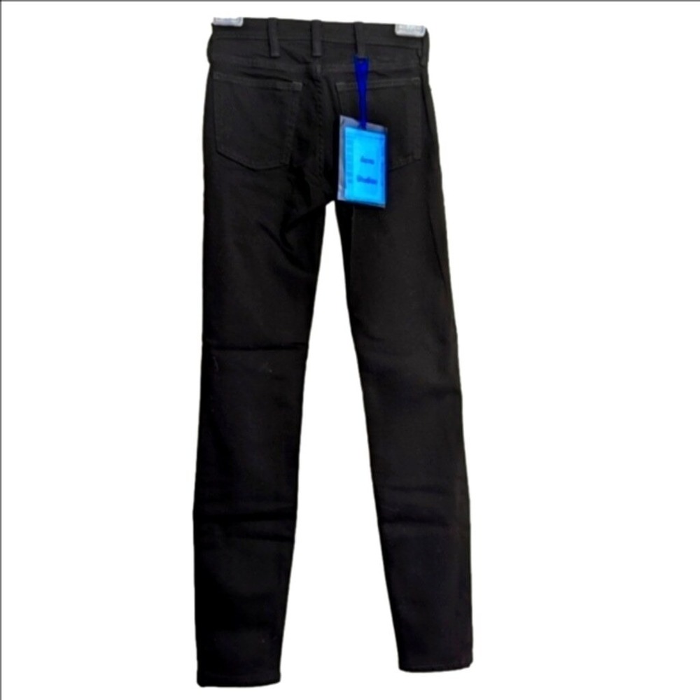 NWT Acne Studios Black Jeans Bla Konst Climb Womens Size 23 Italy Dark Denim New